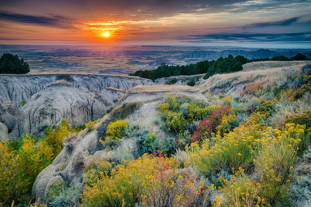 Badlands National Park Sunrise